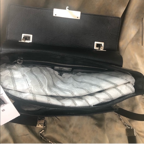 Michael Kors Quinn Crossbody Satchel Handbag Purse - Picture 8 of 16